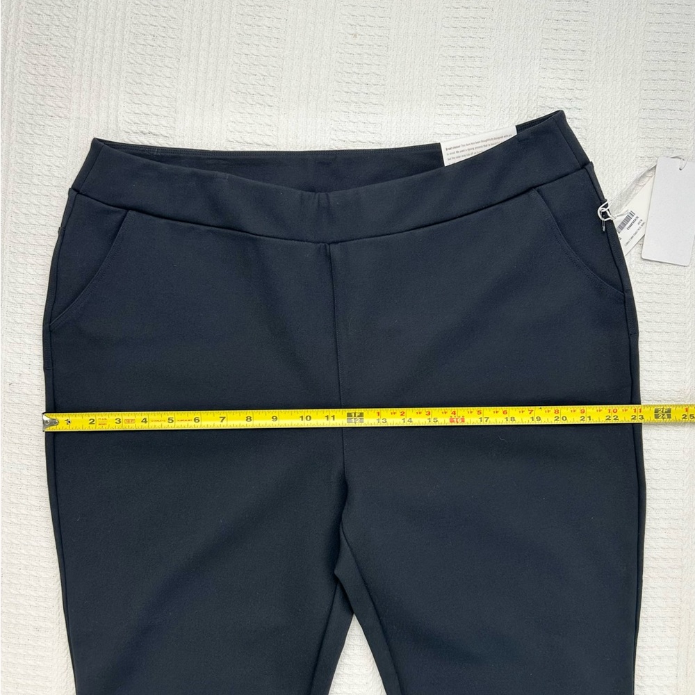 Soft Surroundings Sadie Scalloped Ankle Pants Black Size 1X, NWT - Picture 13 of 16